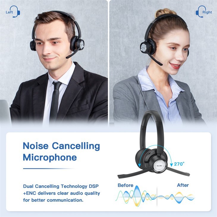 Bluetooth Wireless Headset For Laptop